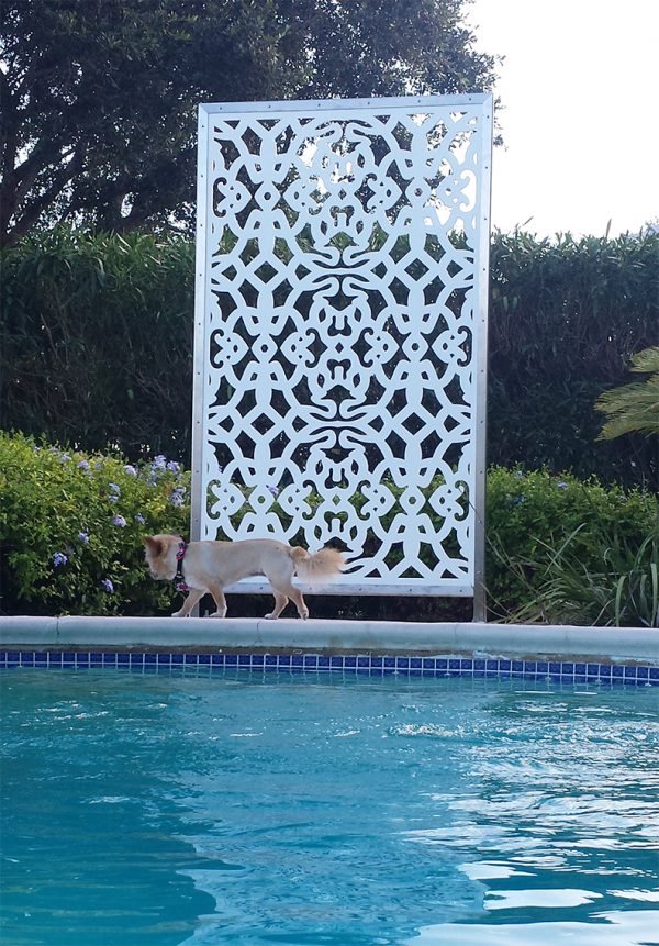 pool decoration panel