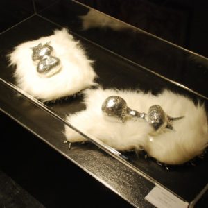 Pillow-Talk-2010-Resin-Silver-Leaf-Swarovski-Crystals-Faux-Fur-Beads