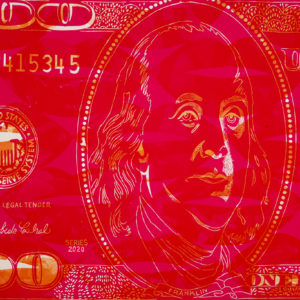 the color of money three florescent pinkorange